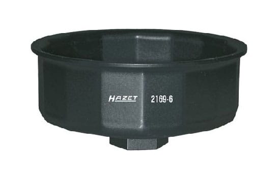2169-6 ölfilterschlüssel 12,5 mm (1/2') S86 mm - Hazet