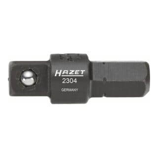 Adapter 2304 Sechskant massiv 6,3 (1/4 Zoll) Vierkant massiv 6,3 mm (1 - Hazet