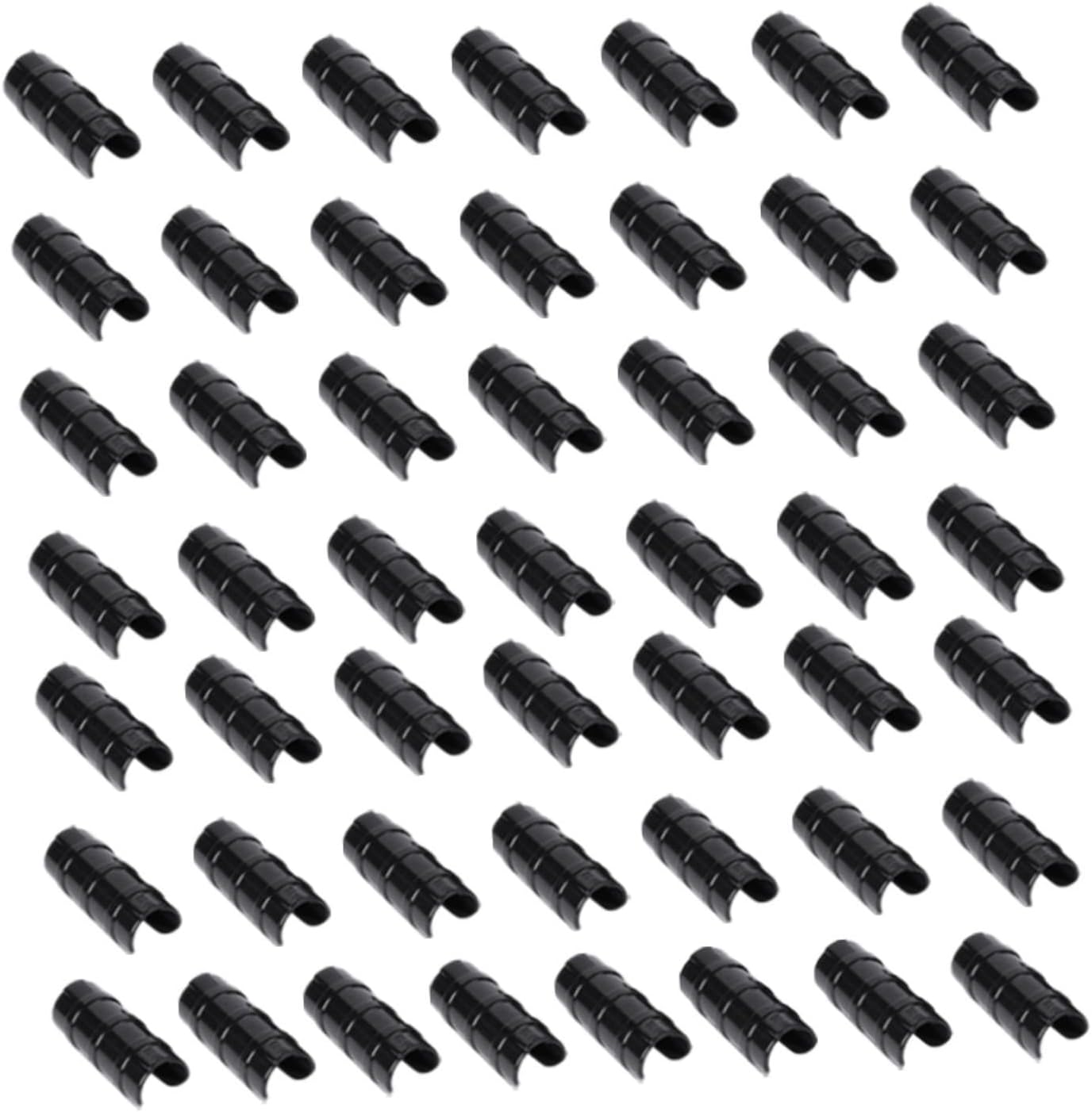 50 Gewächshausfolienclips, Befestigungselemente Für Runde Rohre, Gartenzubehör Für Gewächshäuser, Unterstände Und Planen