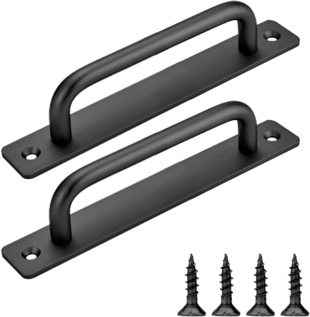 Set Mit 2 Schiebegriffen, Schwarz Schranktürgriffe Aus Aluminiumlegierung, Geeignet Für Schränke, Aufbewahrungsmöbel Und Schubladen