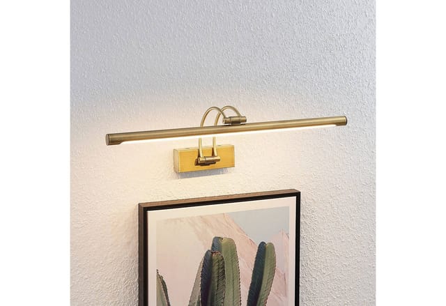 Wandleuchte, Wandlampe Innen 'dimitrij' Aus Metall Für Wohnzimmer & Esszimmer Von Lucande
