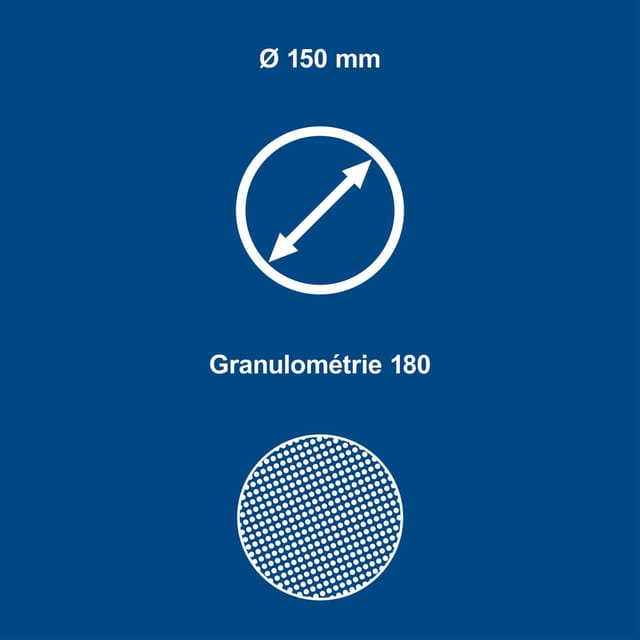 Satz mit 10 Scheppach Schleiftellern - 88000220