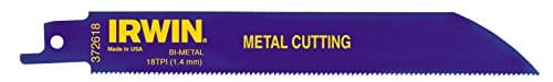 IRWIN Säbelsägeblatt 200 mm 18 TPI / Metall (2 Stück)