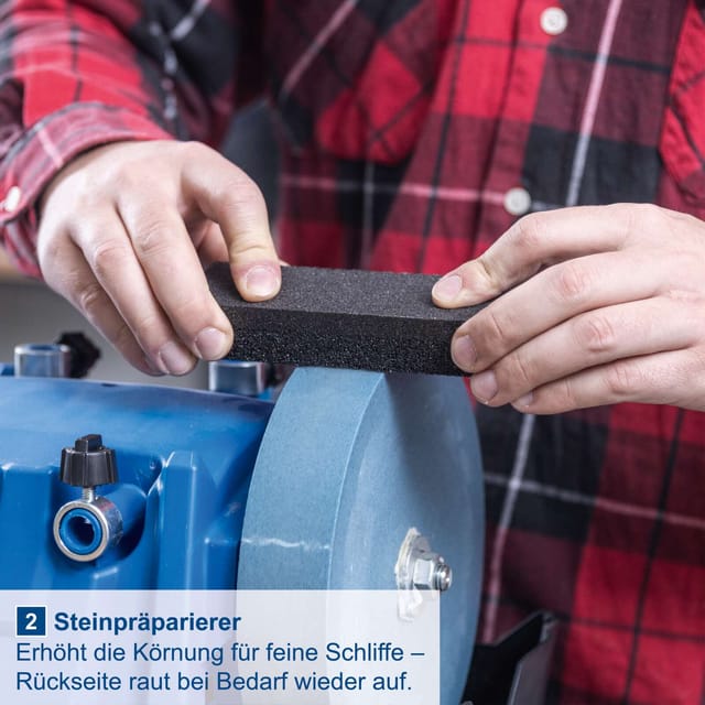 Scheppach - Drechsler Set (Vorrichtung 55, Vorrichtung 110, Steinpräparierer)