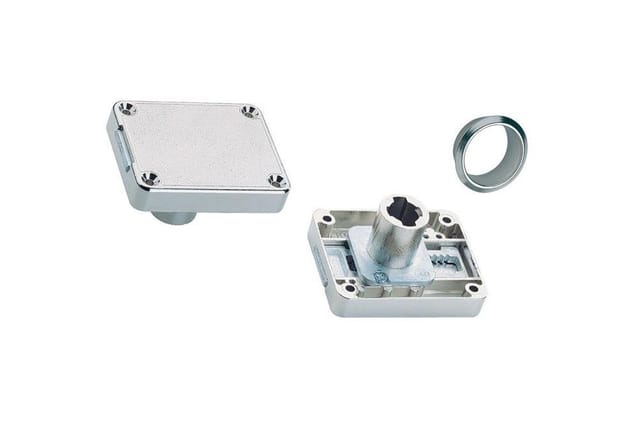 Hettich - prestige 2000 Zylinder-Kastenschloss Z23 variabel, ø18, vernickelt