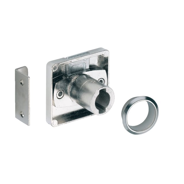 Set Zylinder-Riegelschloß Z23 vernickelt