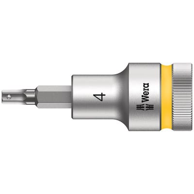 Schraubendreher-Einsatz 1/2' 4x 60mm i6kt. hf - Wera