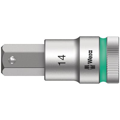 Schraubendreher-Einsatz 1/2' 14x 60mm i6kt. hf - Wera