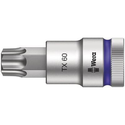 Schraubendreher-Einsatz 1/2' T60x 60mm Haltef. - Wera