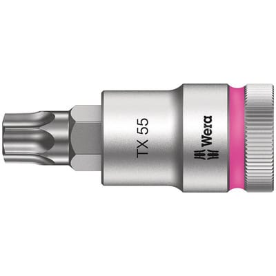 Schraubendreher-Einsatz 1/2' T55x 60mm Haltef. - Wera