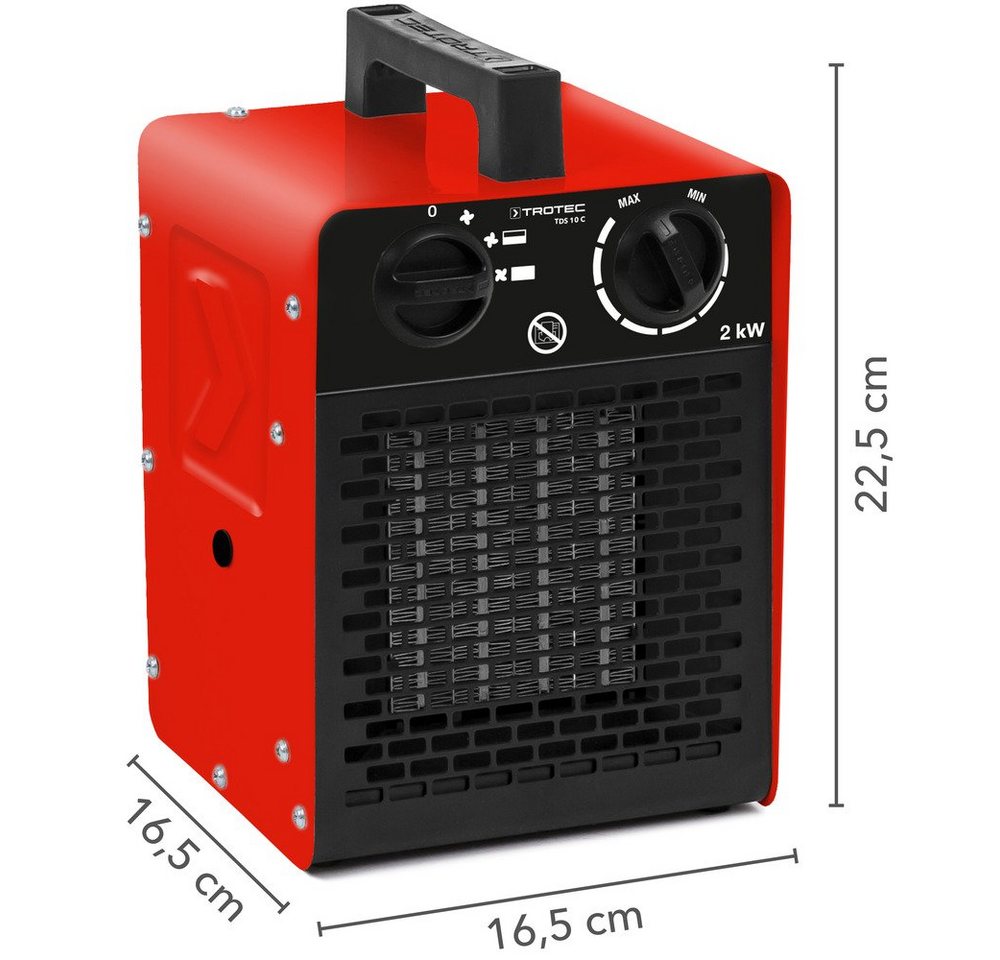 Trotec Keramik-heizlüfter Tds 10 C Bild 5