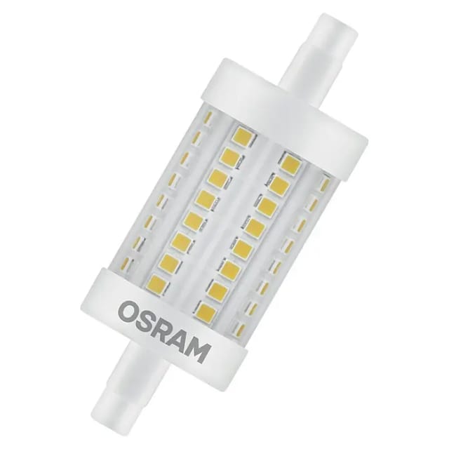 Osram - homelighting 4058075432598 led eek e (a - g) R7s Kolbenform 7.3 w = 60 w Warmweiß (ø x l) 29 m