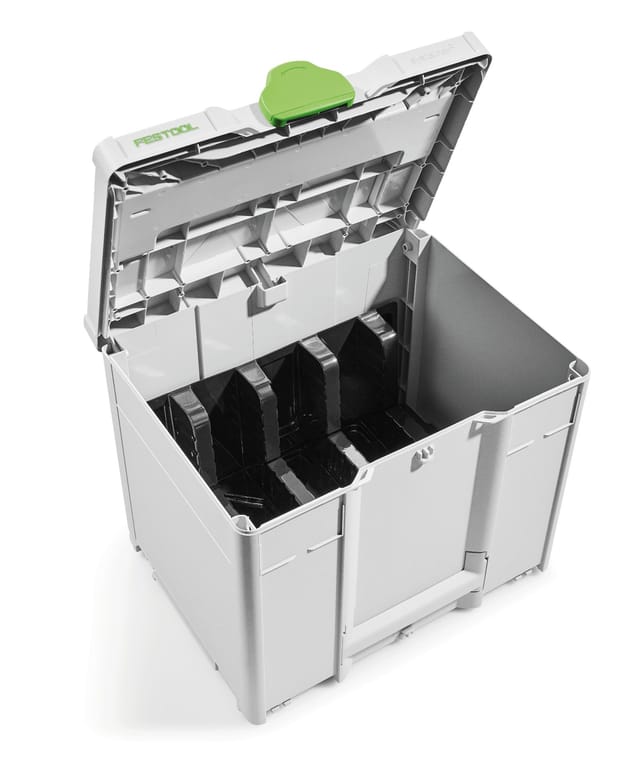 Festool - SYS-STF-D225 Systainer System Koffer 396 x 296 x 337 mm ( 576786 ) + Einlage für Schleifmittel 225 mm