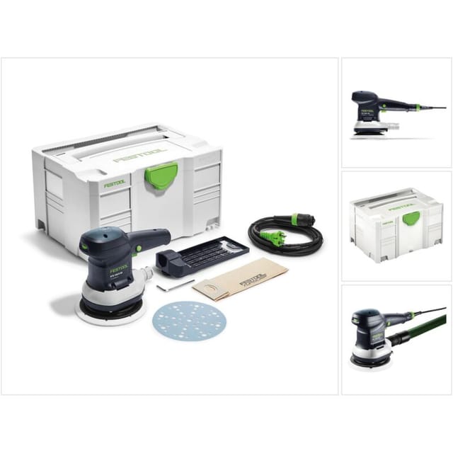 Ets 150/5 EQ-Plus Exzenterschleifer 310 w 150 mm + systainer ( 575056 ) - Festool