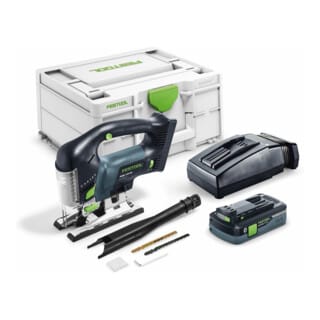 Akku-Pendelstichsäge psbc 420 hpc 4,0 EBI-Plus carvex, incl. 1x Akku 4 Ah, Schnellladegerät, Stichsägeblatt-Set, Zubehör, Systainer - Festool