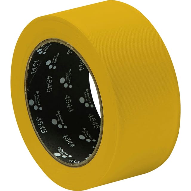 Schuller - Eh'klar Bau-Klebeband pvc mask q gelb UV-beständig 30 mm x 33 m 1 Rolle