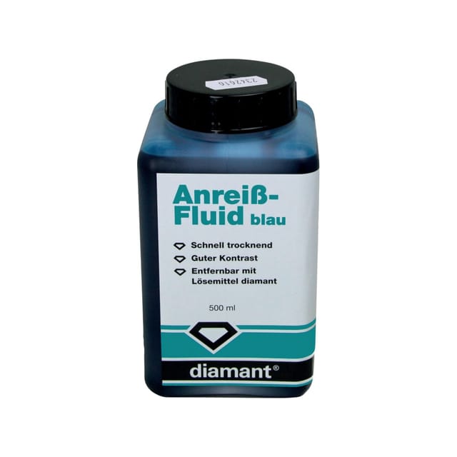 Anreißfarbe blau 500 ml Flasche