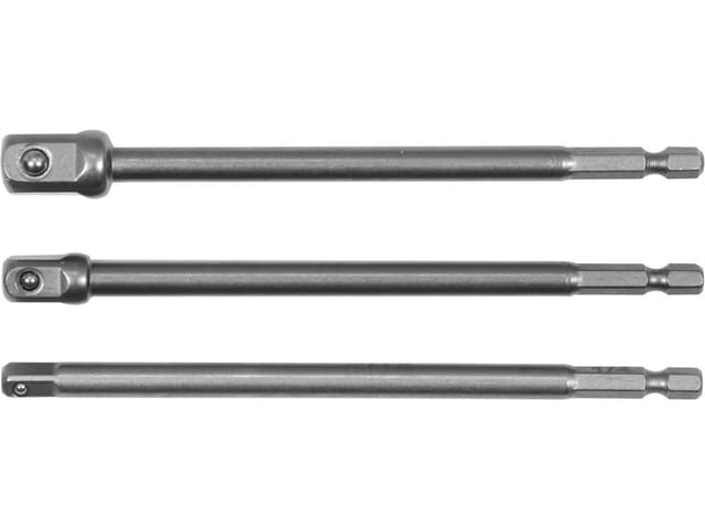 Yato - sechskantadapter für NASADE-1/4, 3/8, 1/2 3 stück YT-04628