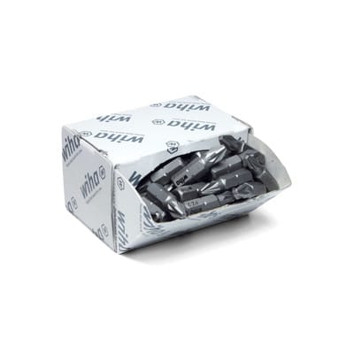 Wiha Bit Set Standard 25 mm TORX® (T10) 50-tlg. 1/4" C6,3 in Großpackung (08065)