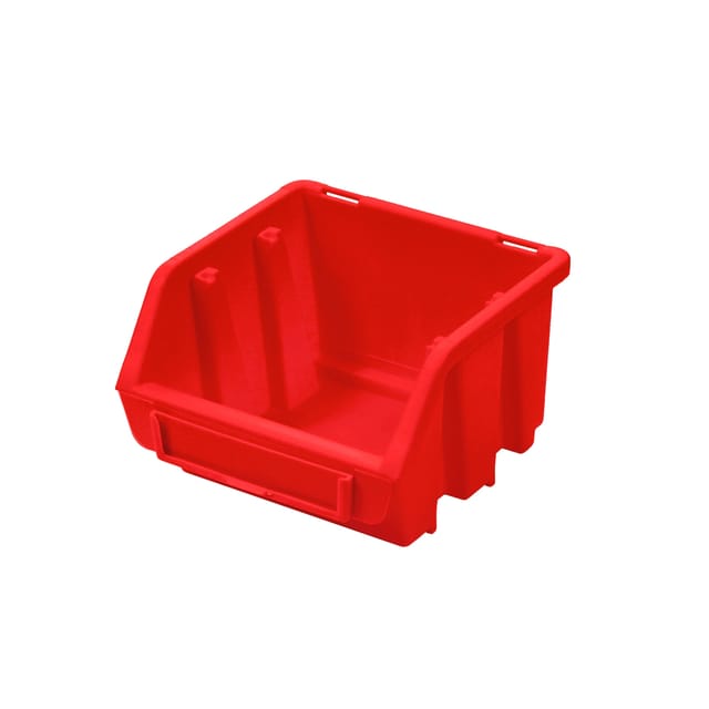 ADB - Ergobox Gr. 1 rot 116x112x75mm Sichtlagerkasten Stapelbox Schütte