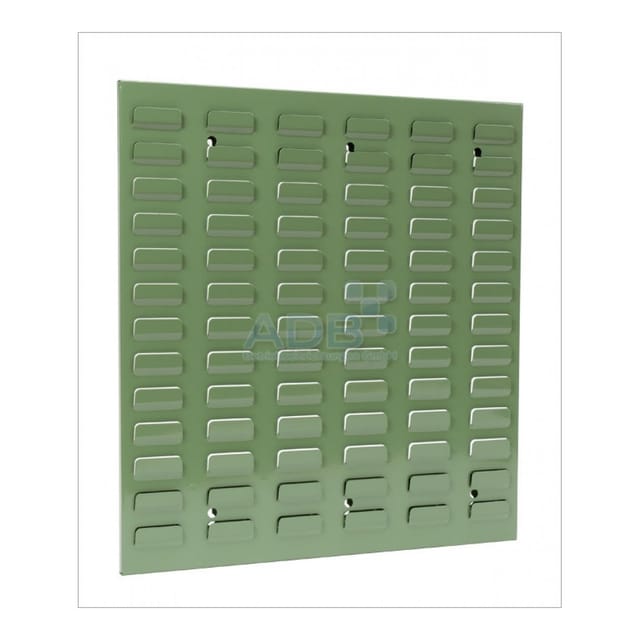 Schlitzplatte senkrecht, 493x456mm, ral 6011 Lochwand Werkzeugwand Werkstatt - ADB