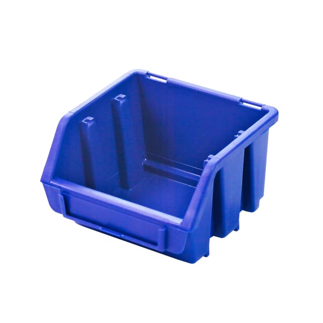 ADB - Ergobox Gr. 1 blau 116x112x75mm Sichtlagerkasten Stapelbox Schütte