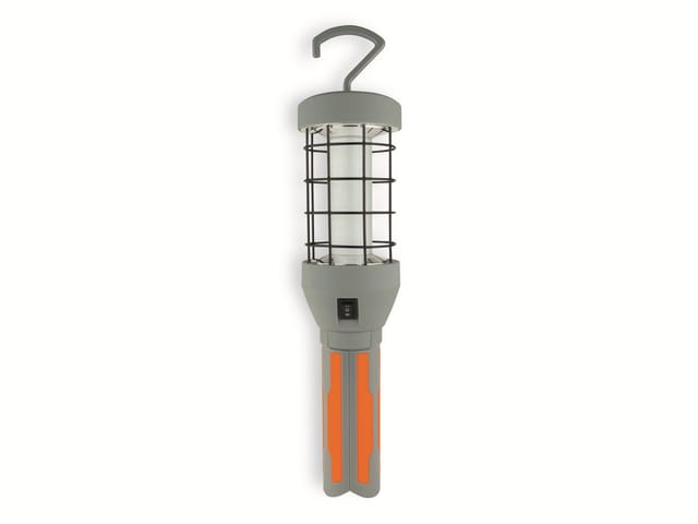 REV - Akku Arbeitsleuchte 12,5 Watt mit klappbarem Standfuß, usb Ladekabel Höhe 37cm