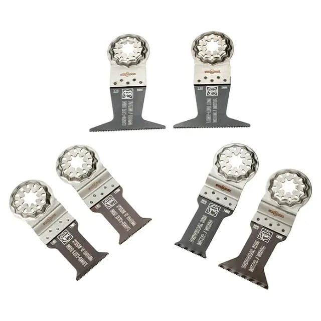 FEIN Best of Starlock E-Cut Holz Metall Set 6-teilig