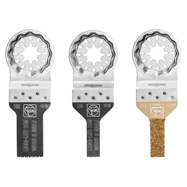 Fein Combo Starlock MINI CUT, 3-tlg.