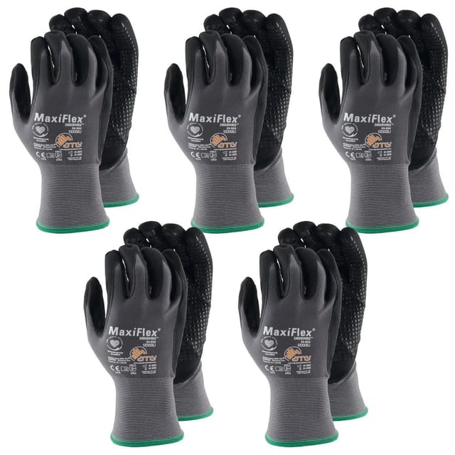 Schutzhandschuhe Maxiflex Endurance Arbeitshandschuhe Gr. 12 / 5 Paar - Vasalat