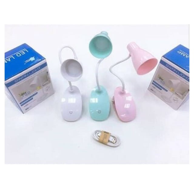 Trade Shop - Tischlampe Schreibtisch Touch LED Licht 300 Lumen Büro Studio 6352 -
