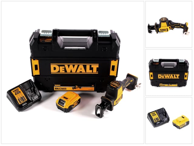 Dewalt - dcs 369 P1 Akku Säbelsäge 18 v + 1x Akku 5,0 Ah + Ladegerät + tstak
