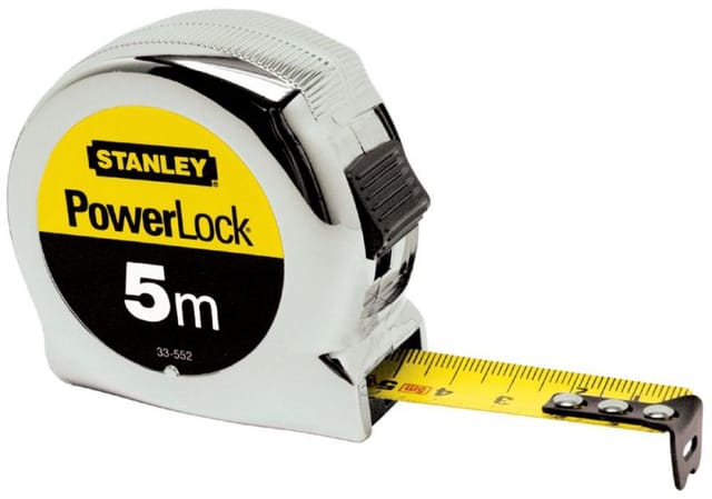 Stanley - Powerlock Blade Armor Maßband - 5 m x 19 mm - 0-33-552