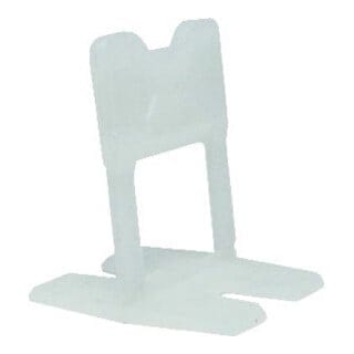 Fliesennivellier Kreuzkopf 1,0mm Inhalt 250 Stück 250 Stk - Bellota