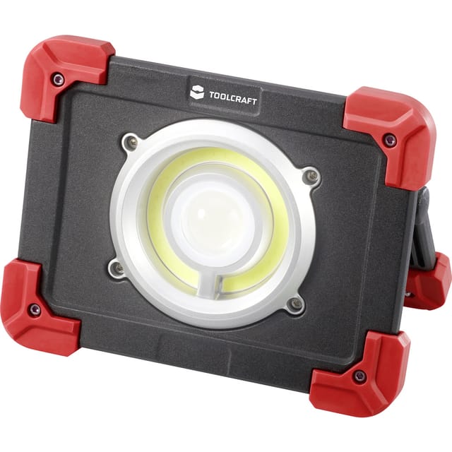 Toolcraft - TO-6687738 led Arbeitsleuchte akkubetrieben 10 w 1400 lm