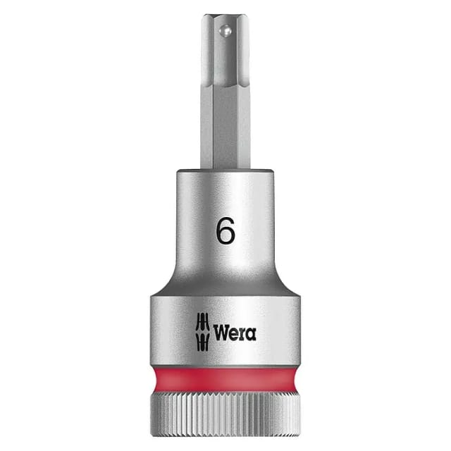 Schraubendreher-Einsatz 1/2' 6x 60mm i6kt. hf - Wera