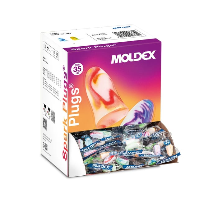 Gehörschutzstöpsel Spark Plugs 7800 1Paar/Beutel 200Paar/VE 200 Stk - Moldex