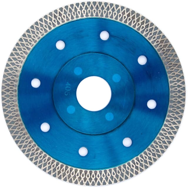 Diamantscheibe, extra dünn, geschlossener rand, ø 125 mm