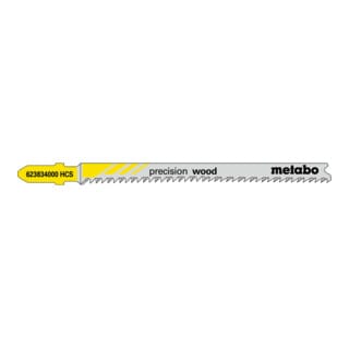 Metabo - Stichsägeblätter clean wood Nutz-L.91mm ZAhnteilung 2,2/12 tpi hcs hcs