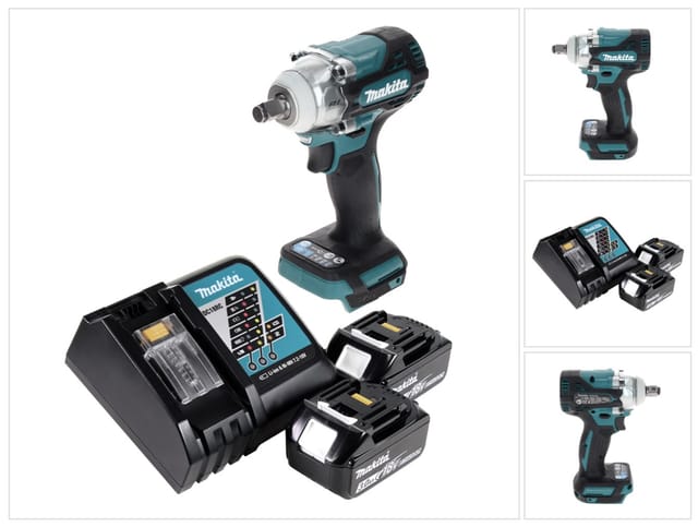 Dtw 300 rf Akku Schlagschrauber 18 v 330 Nm 1/2' Brushless + 2x Akku 3,0 Ah + Ladegerät - Makita