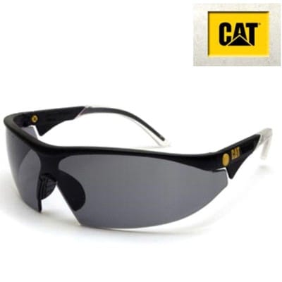 CAT - DIGGER104 erpillar Schutzbrille Schwarz, Transparent en 166-1 din 166-1