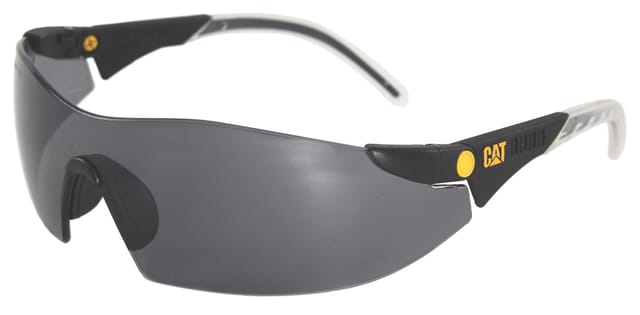 CAT - DOZER104 erpillar Schutzbrille Schwarz, Transparent en 166-1 din 166-1