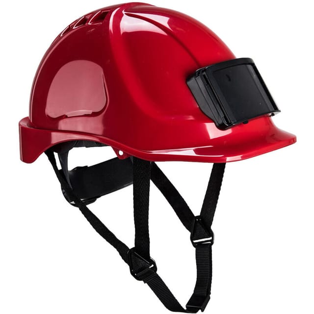 Endurance-Kopfhörer mit Badge-Halterung Rot