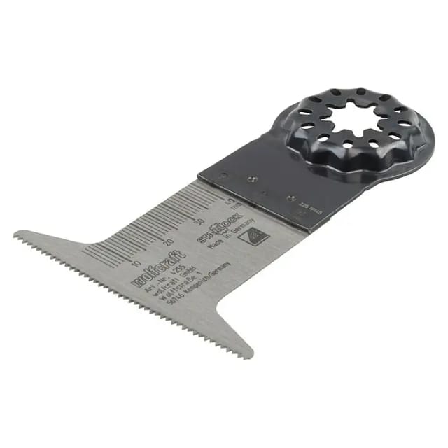 Wolfcraft Tauchsägeblatt ˮExpertˮ HCS, STARLOCK-Aufnahme, Holz, Kunststoff, Gipskarton, 65mm - 4255000