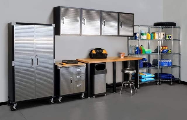 Primaster Hängeschrank 60 x 30 x 70 cm Werkzeugschrank Metallschrank Werkstatt