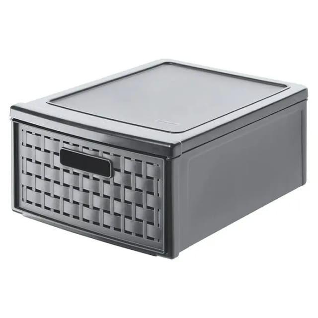 Schubladenbox Country klein, 8,3 l anthrazit Schubladenbox - Rotho