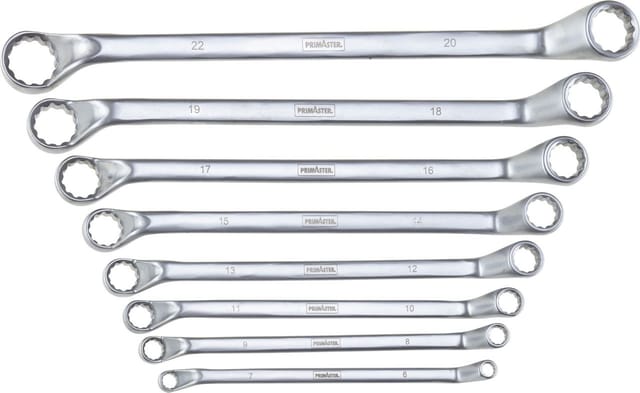 Primaster - Doppelringschlüsselsatz Ringschlüssel 8 tlg 6-22mm Ringschlüsselsatz
