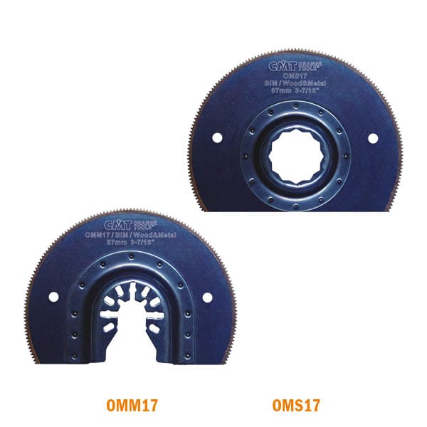 Omm17-X1 87mm Riff-Segmentsägeblatt Für Holz Und Metall