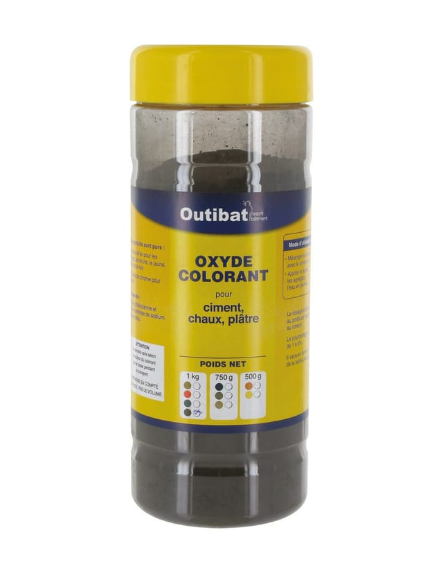 Künstlicher Zementfarbe Schwarz 1kg