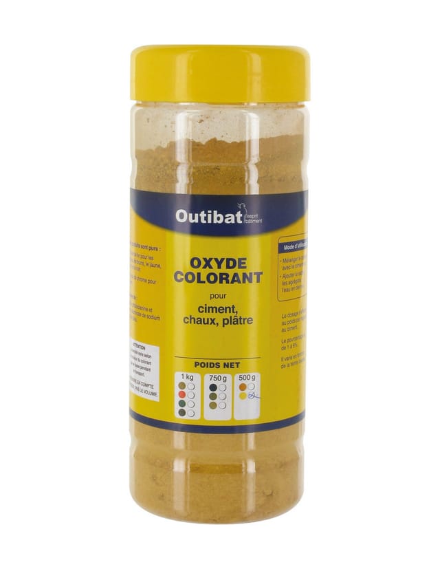 Künstlicher Zementfarbstoff Gelb 500g